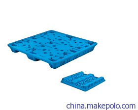 超强耐用中空吹塑托盘 抗冲击塑胶托盘的市场选择