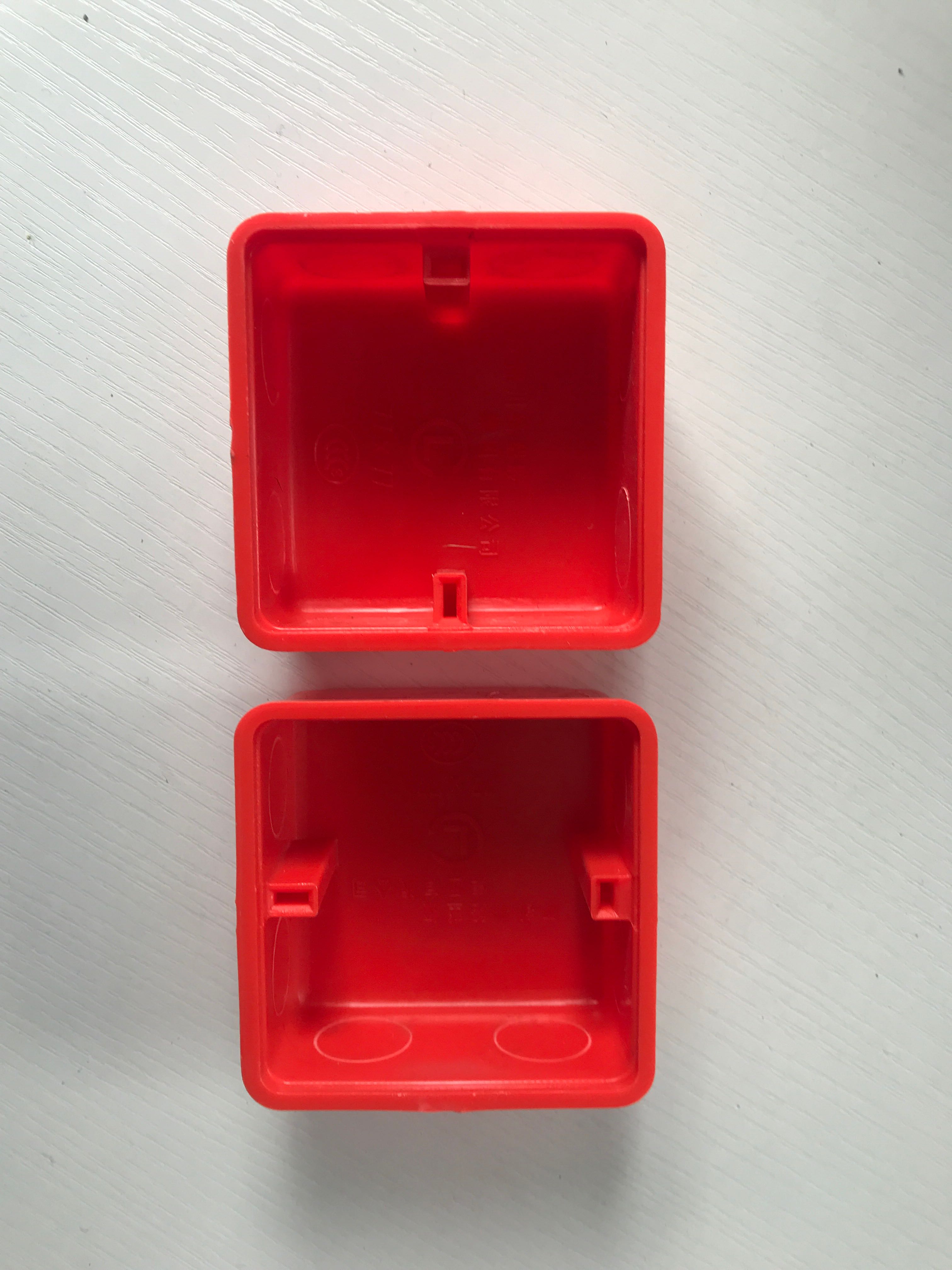 川路塑胶阻燃86型暗盒 通用穿线、拼接与安全底座的完美选择